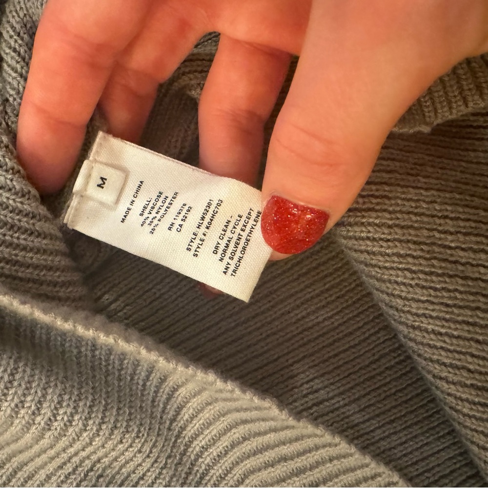 Helmut Lang Ribbed Relaxed-Fit Sweater - Picture 8 of 12